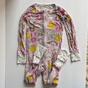 Little Sleepies Easter Print Footie